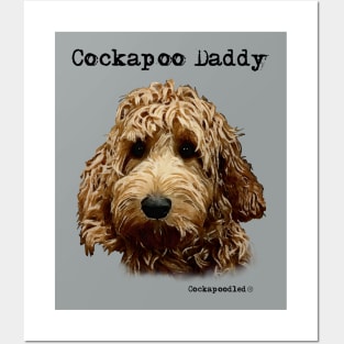 Cockapoo Dog Dad Posters and Art